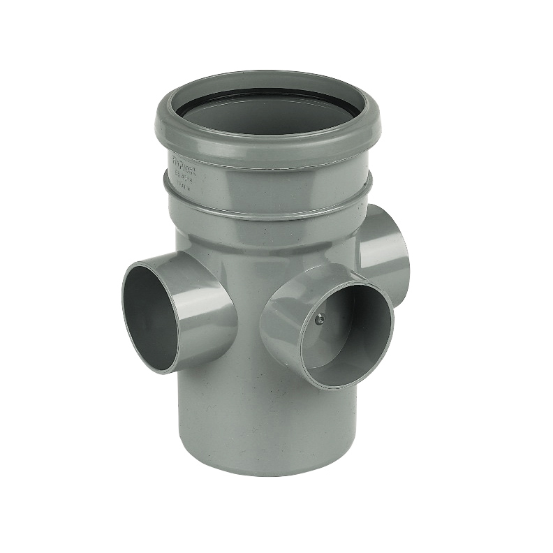 Floplast Ring Seal Boss Pipe (Socket/Spigot) 4"/110mm (SP581) image 2