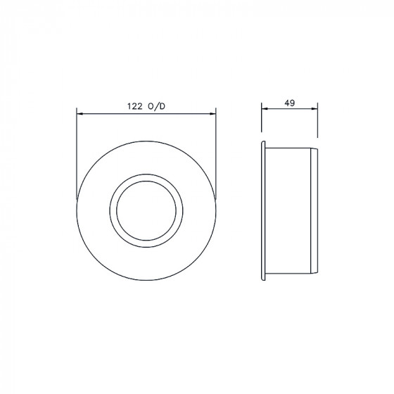 Floplast Ring Seal Reducer (Waste) 110X50mm (SP95) image 4
