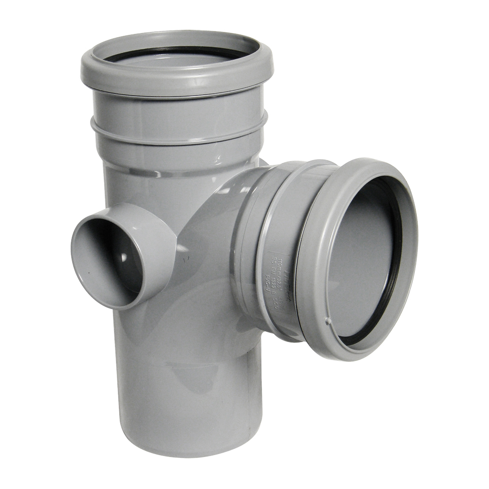 Floplast Ring Seal Single Branch 92.5° (87.5°) Degree 4"/110mm (SP190) image 3
