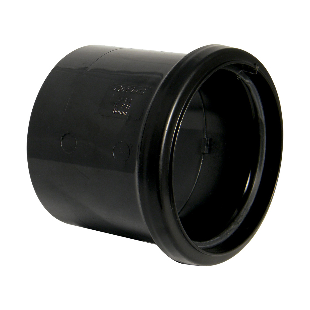 Floplast Ring Seal Single Socket Pipe Coupling 4"/110mm (SP124)