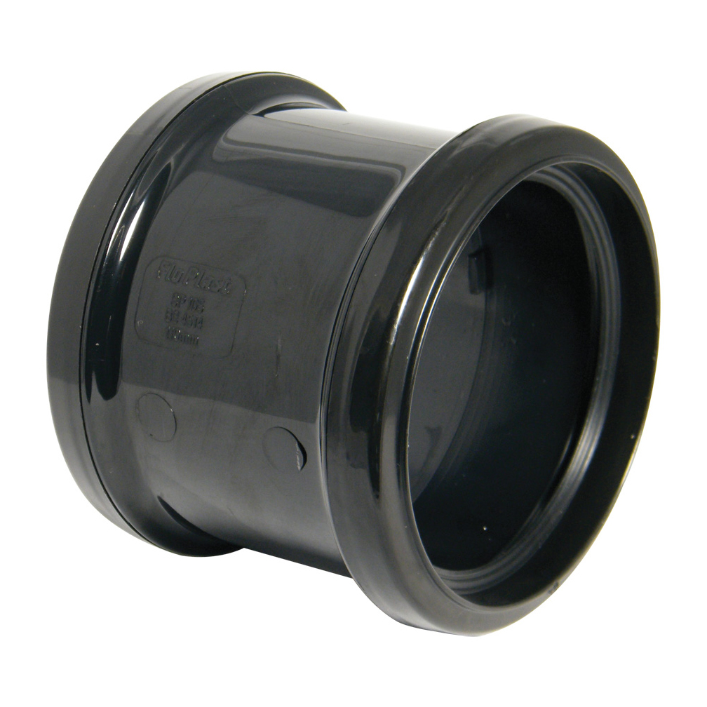 Floplast Ring Seal Socket Coupling 4"/110mm (SP105)