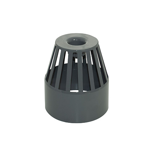 Floplast Ring Seal Vent Terminal 4"/110mm Anthracite (SP302)