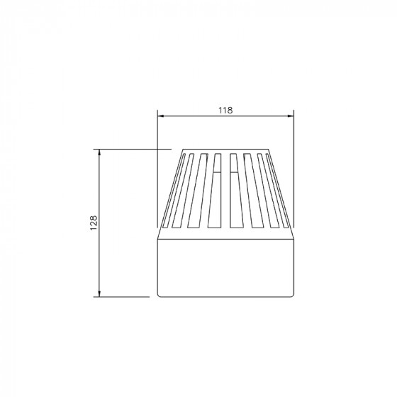 Floplast Ring Seal Vent Terminal 4"/110mm (SP302) image 4