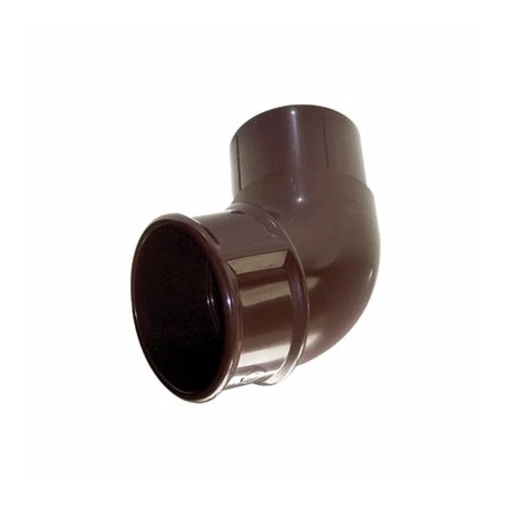 Floplast Round Downpipe 68mm 92.5° Degree Offset Bend (RB1) image 2