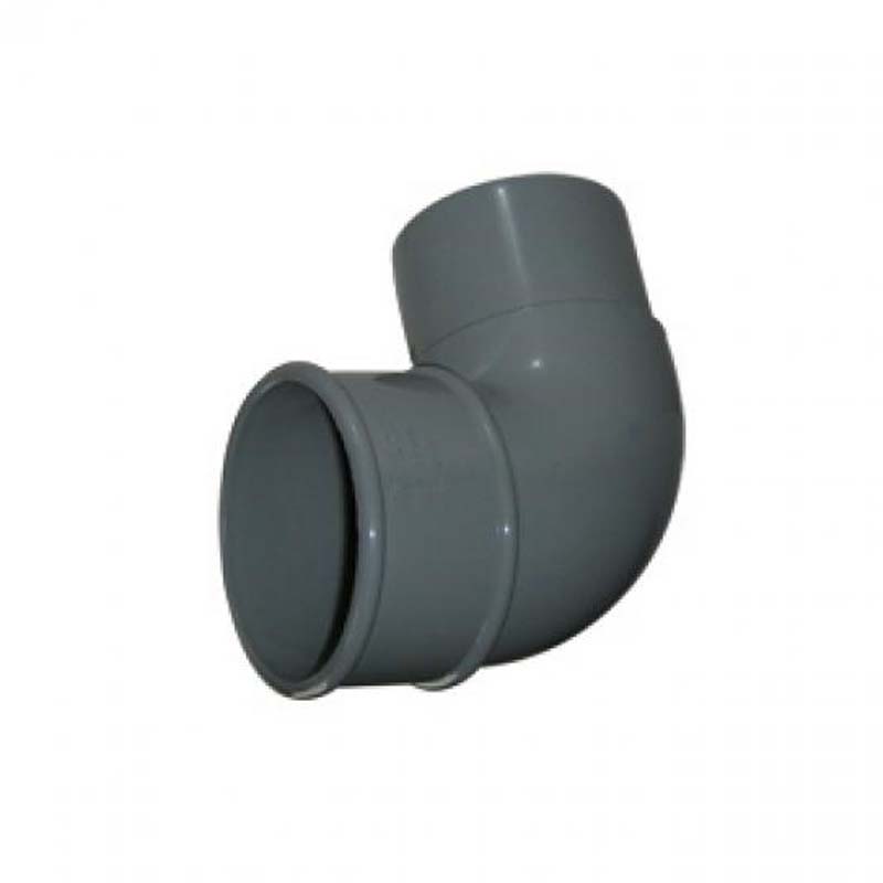 Floplast Round Downpipe 68mm 92.5° Degree Offset Bend (RB1)
