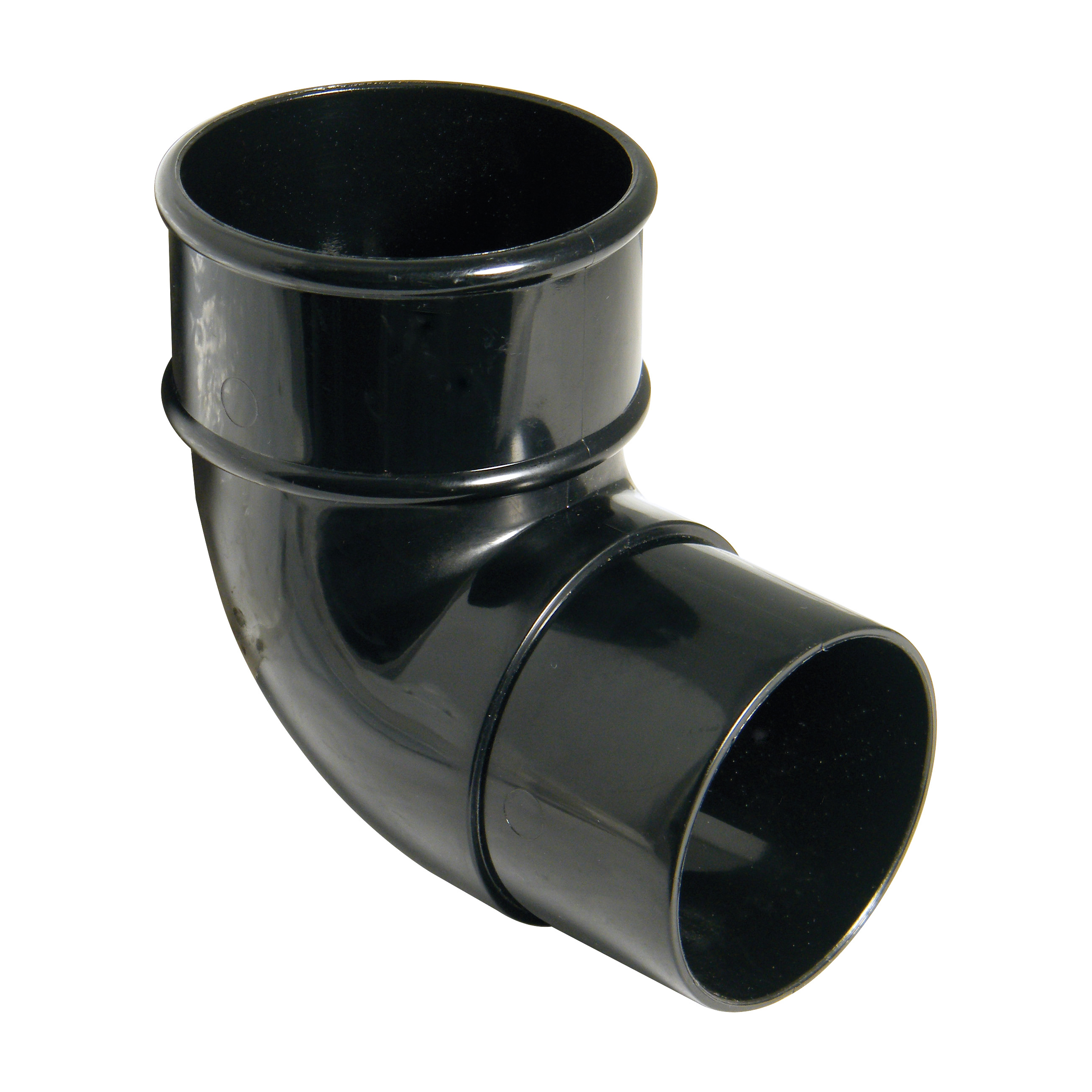 Floplast Round Downpipe 68mm 92.5° Degree Offset Bend (RB1) image 1