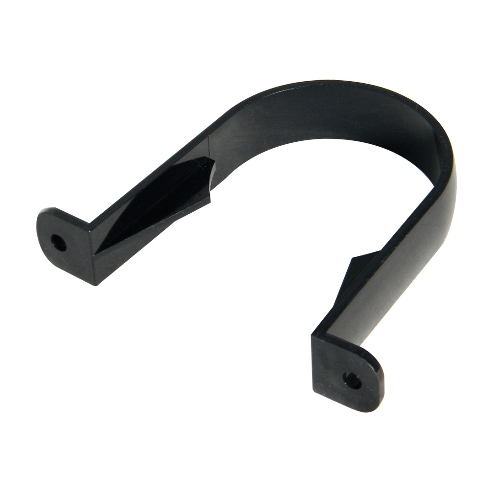 Floplast Round Downpipe 68mm Pipe Clip (RC1) (Pack Of 10)