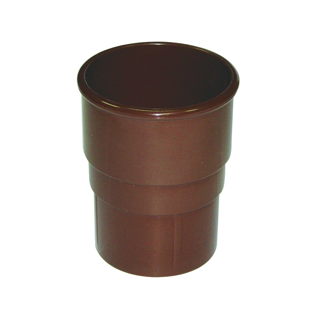 Floplast Round Downpipe 68mm Pipe Socket (RS1)