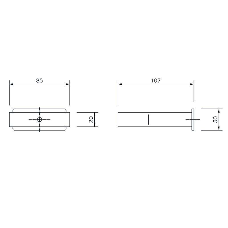 Floplast Round Downpipe 80 Pipe Clip (RCH3) (Pack Of 5) image 2