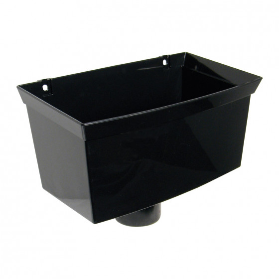 FloPlast Round Downpipe 80mm High Capacity Hopper (RHH1)