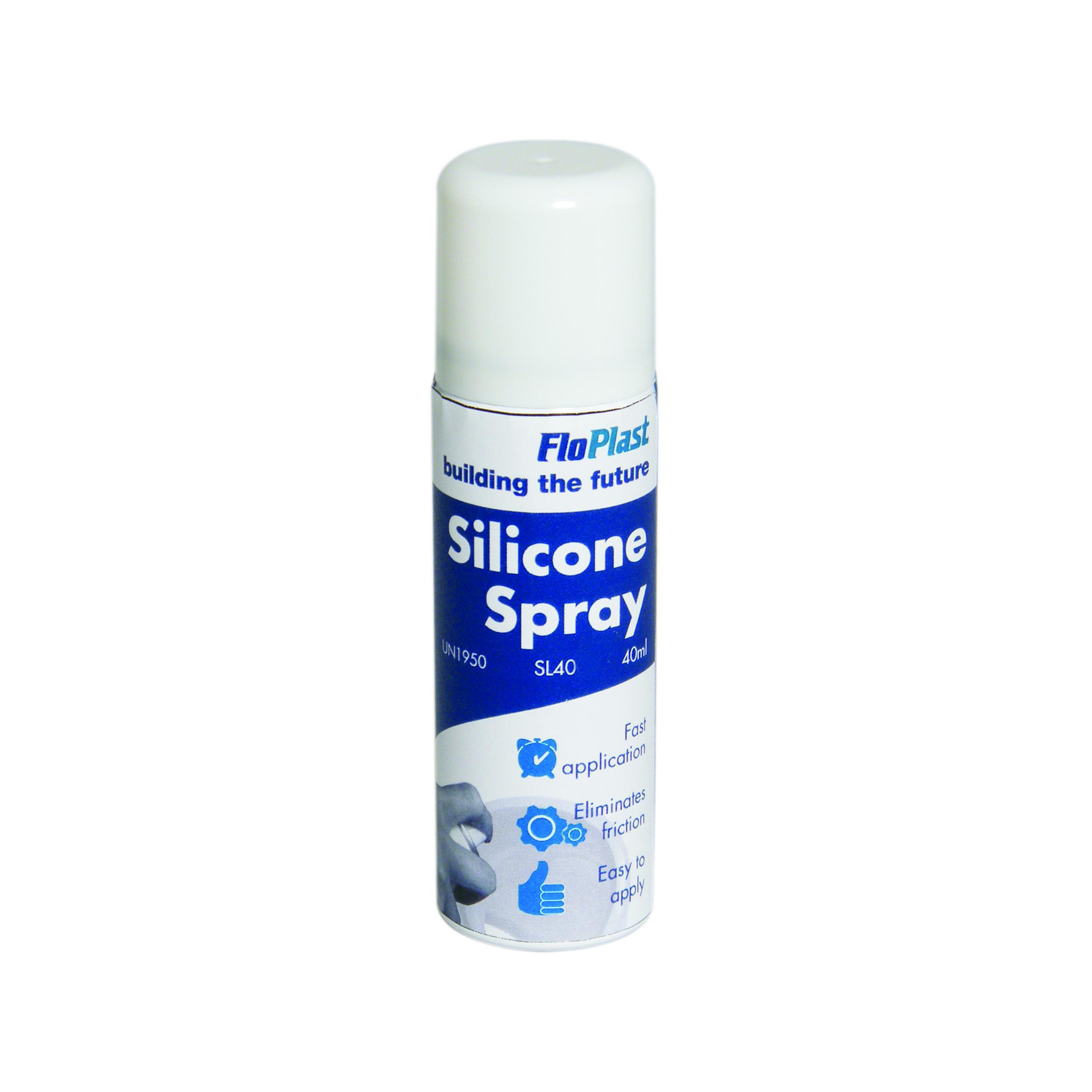 FloPlast Silicone Lubricant Spray 40ML