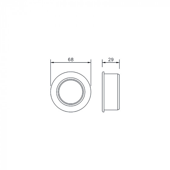 Floplast Solv Soil 110 Boss Adaptor 40mm (SP21) image 2