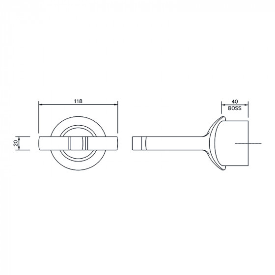 Floplast Solv Soil 110 Strap Boss (SP319) image 2