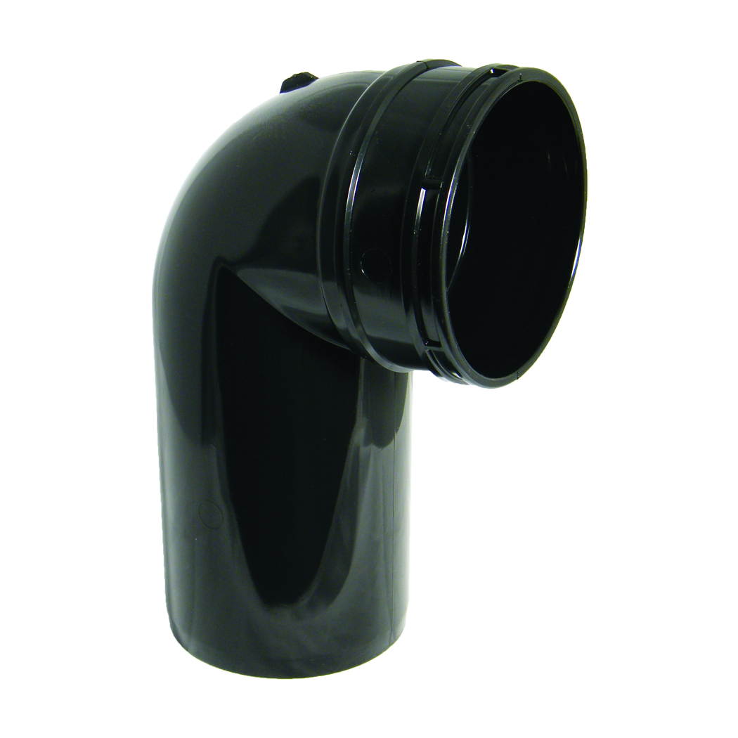 Floplast Solv Soil 110mm 90D Bend(Spigot/Socket) (SS168)