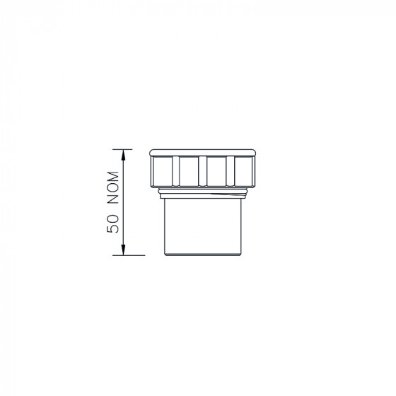 Floplast Solvent Weld Access Plug 32mm (WS27) image 2