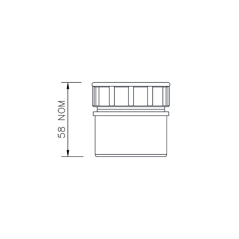 Floplast Solvent Weld Access Plug 50mm (WS32) image 4