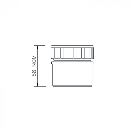 Floplast Solvent Weld Access Plug 50mm (WS32) image 3