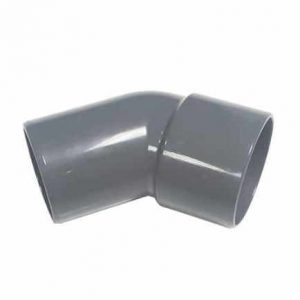 Floplast Solvent Weld Spigot Bend 45° Degree 40mm (WS77)