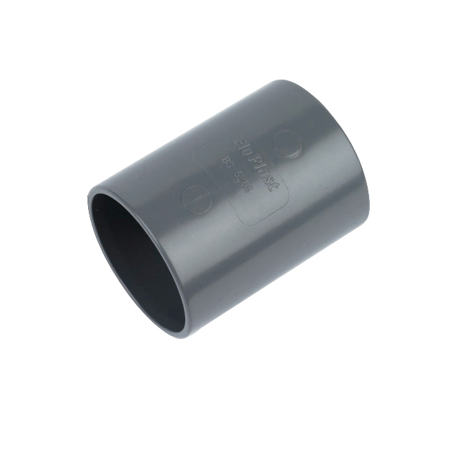 Floplast Solvent Weld Straight Coupling 50mm (WS09) image 2
