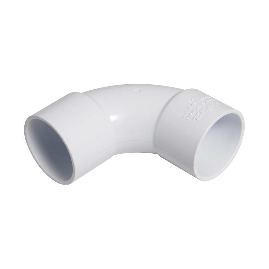 Floplast Solvent Weld Swept Bend 92.5° Degree 40mm (WS15)