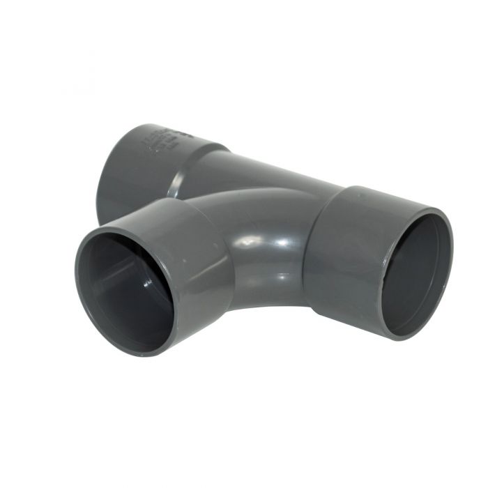 Floplast Solvent Weld Swept Tee 92.5° Degree 32mm (WS22) image 2
