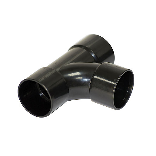 Floplast Solvent Weld Swept Tee 92.5° Degree 40mm (WS23)