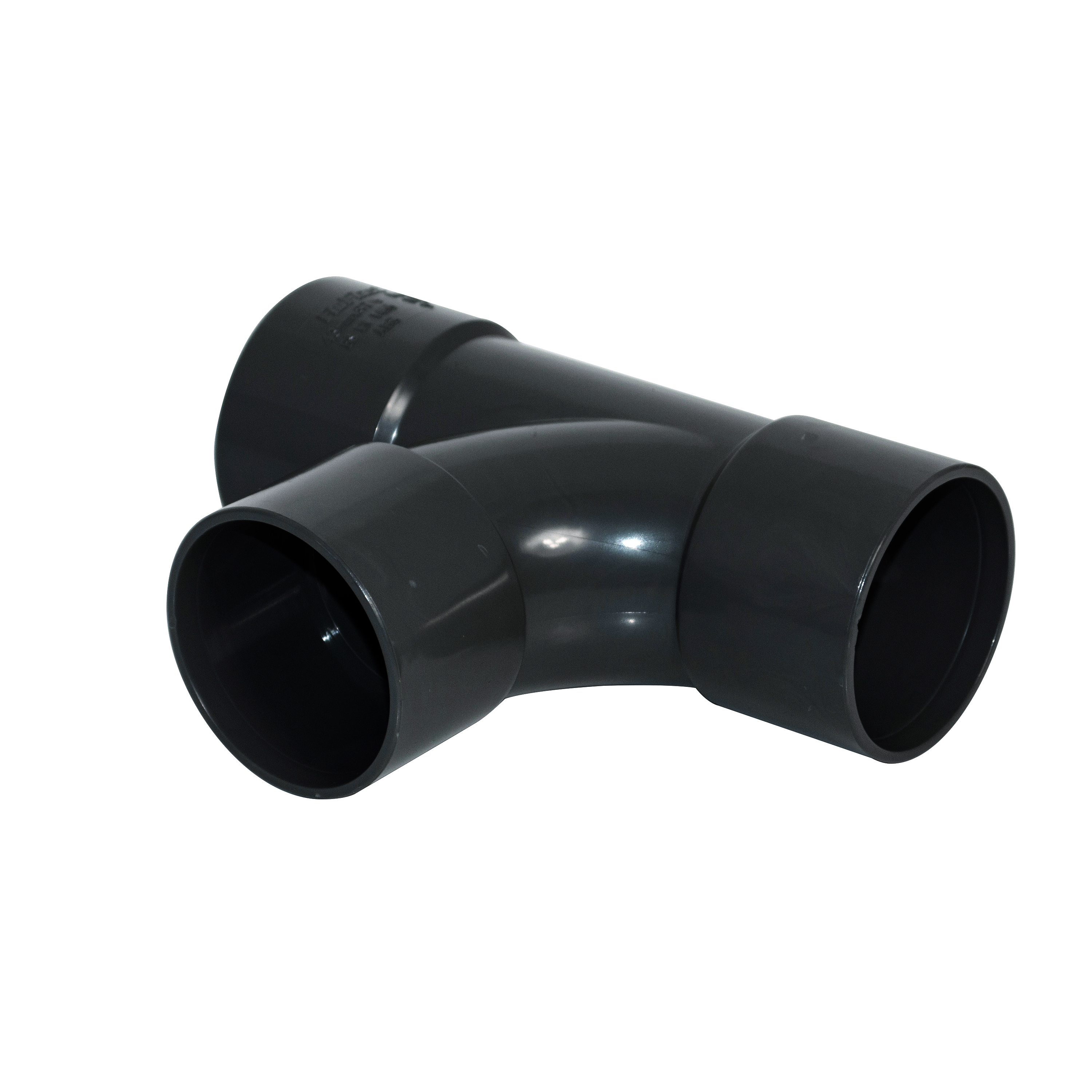 Floplast Solvent Weld Swept Tee 92.5° Degree 50mm (WS24)