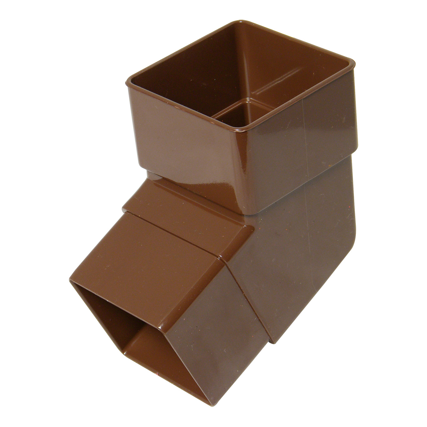 Floplast Square Downpipe 65mm 112.5° Degree Offset Bend (RBS2)