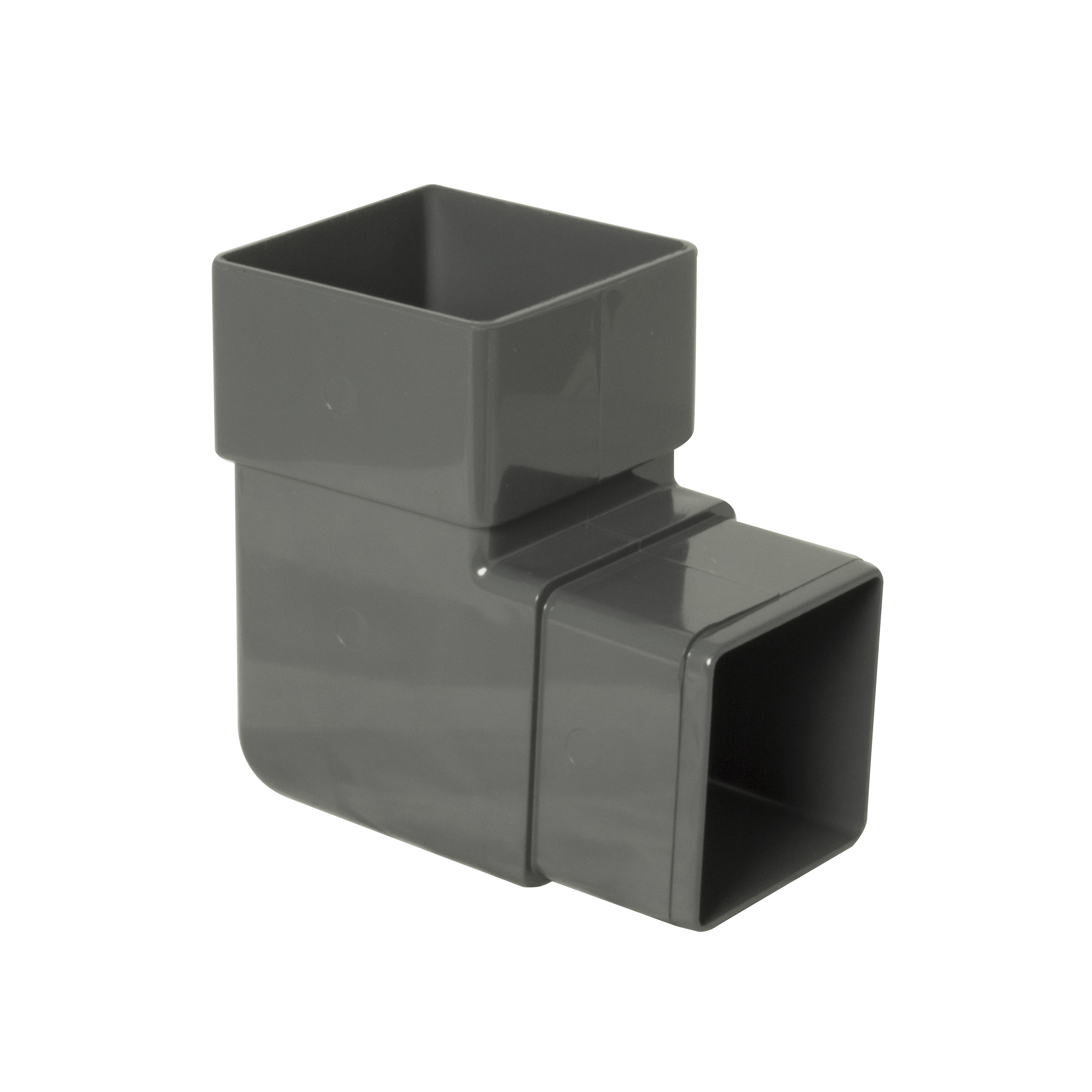 Floplast Square Downpipe 65mm 92.5° Degree Offset Bend Anthracite (RBS1)
