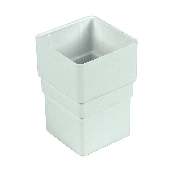 Floplast Square Downpipe 65mm Pipe Socket (RSS1) image 3