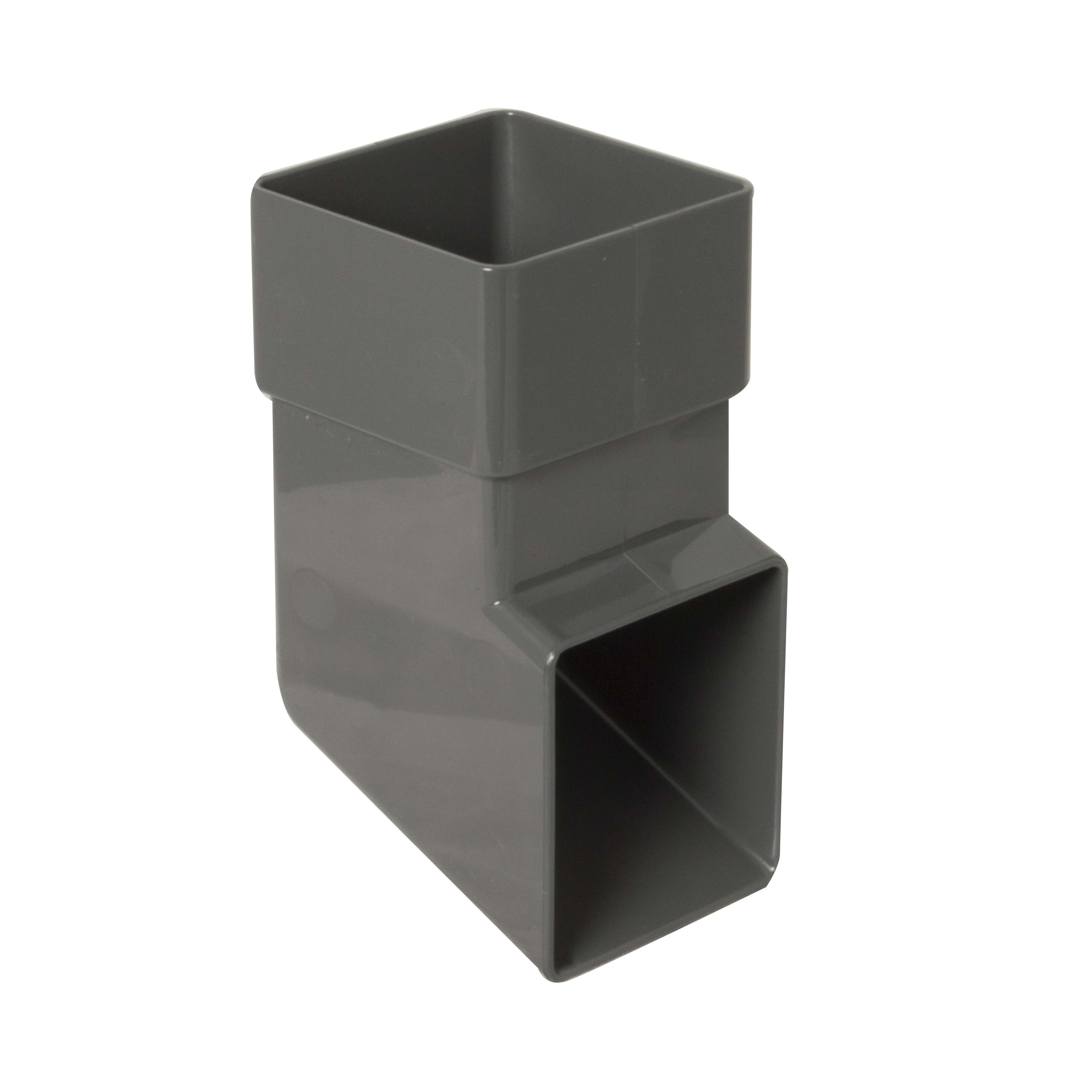 Floplast Square Downpipe 65mm Shoe Anthracite (RBS3)