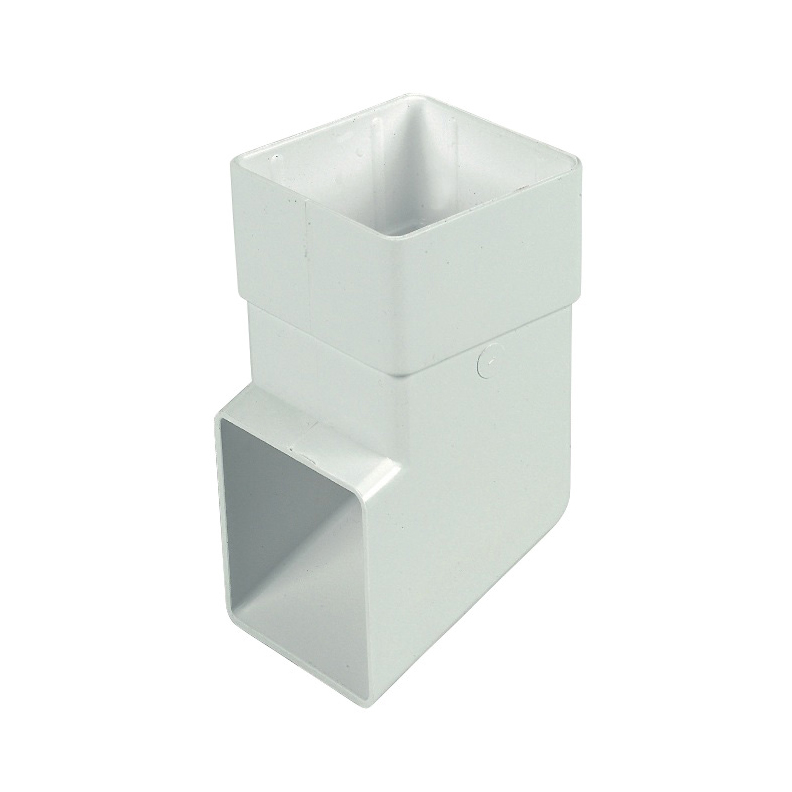 Floplast Square Downpipe 65mm Shoe (RBS3)