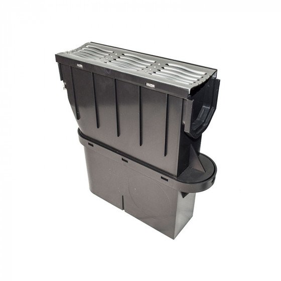 FloPlast Sump/Trap Unit and Basket with Galvanised Grate (D733)