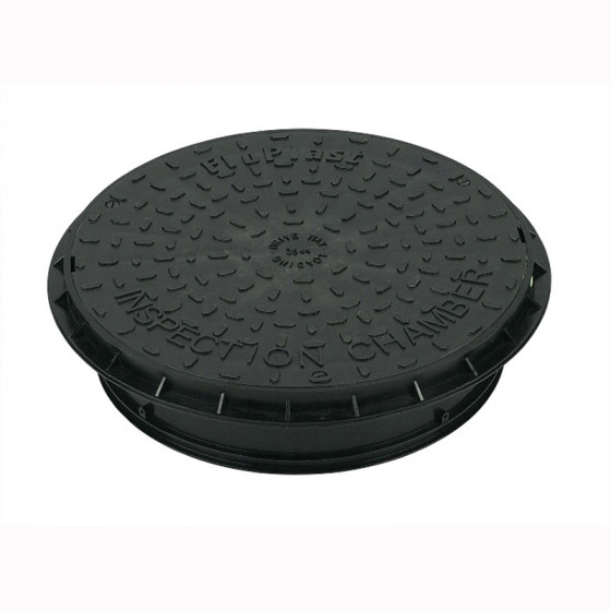 Floplast Ug 450mm Plastic Cover & Round Frame (D930)