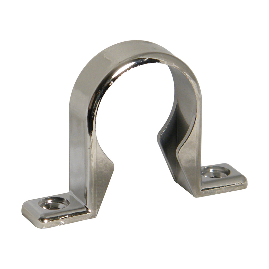 Floplast Unicompr Chrome 40mm Clips (Pk3) (CW35)