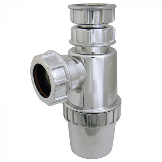 Floplast Univcompr Chrome Tele Bot Trap 40X76 (CT47T)