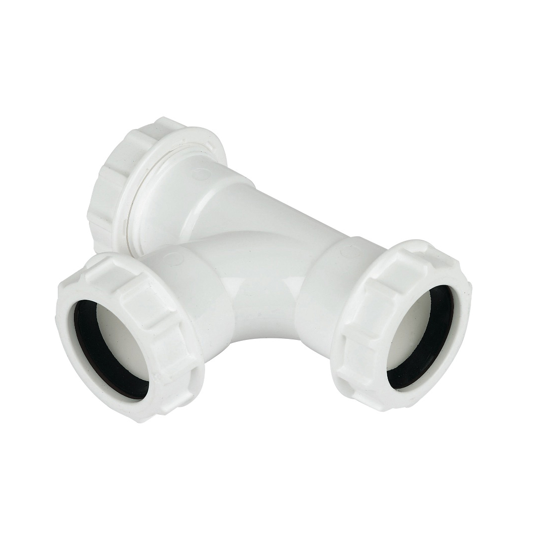 Floplast Universal Equal Tee 91.25 Degree 32mm (WC22)