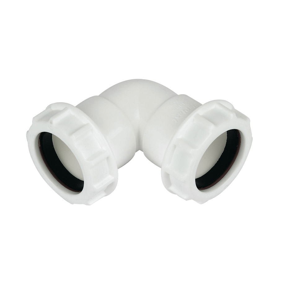 Floplast Universal Knuckle Bend 90 Degree 40mm (WC11)