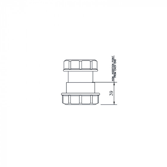 Floplast Universal Reducer 40X32mm (WC38) image 2