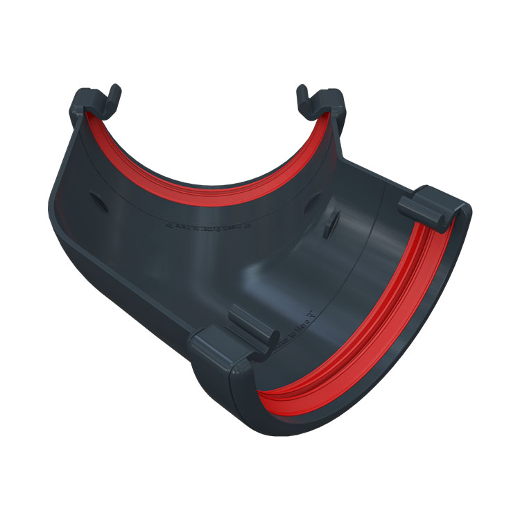 FreeFlow 112mm Half Round Gutter 135° Angle (FRR604AG)