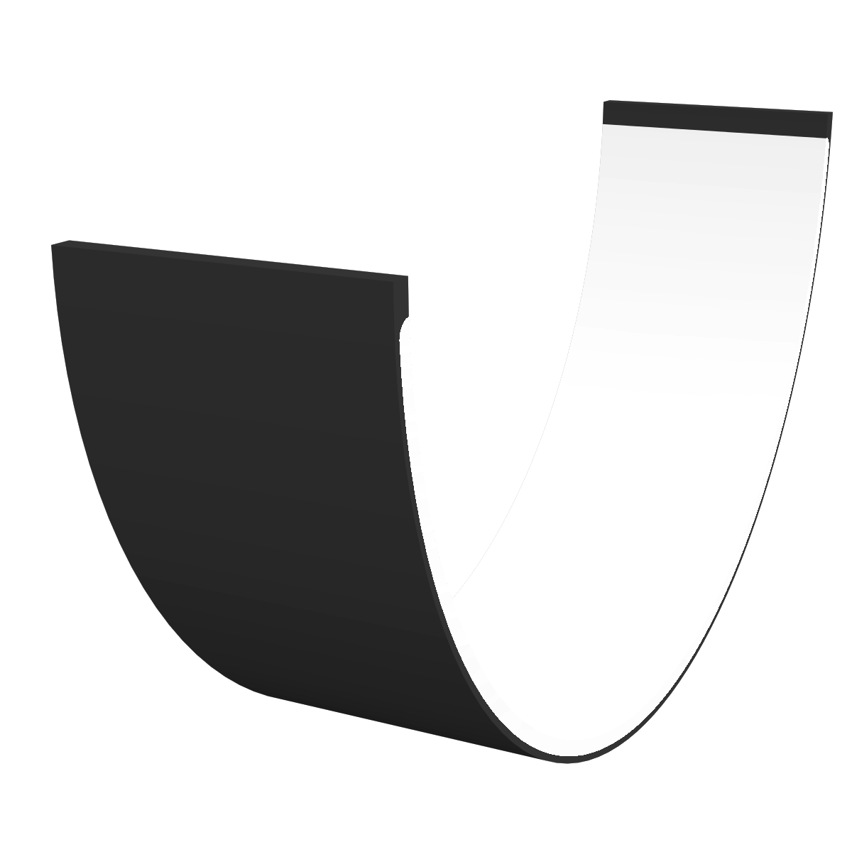 FreeFlow 112mm Half Round Gutter 4 Metre (FRG400BL)