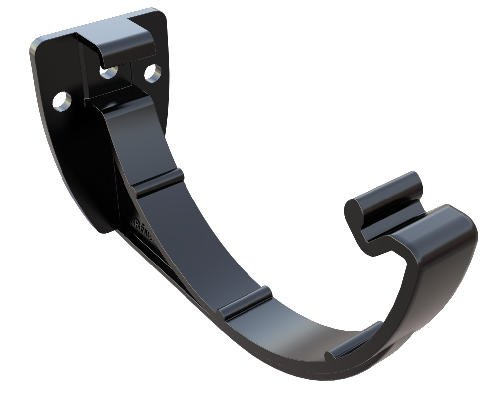 FreeFlow 112mm Half Round Gutter Fascia Bracket (FRR609BL) (Pack Of 5)