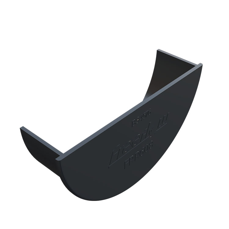 FreeFlow 112mm Half Round Gutter Internal Stopend (FRR608AG)