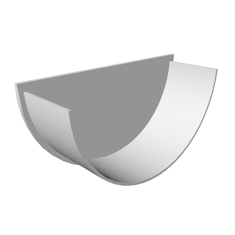 FreeFlow 112mm Half Round Gutter Internal Stopend (FRR608)