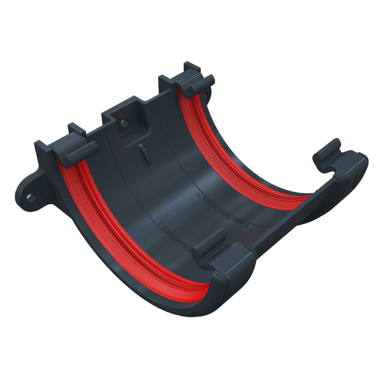 FreeFlow 112mm Half Round Gutter Union Bracket (FRR602AG)