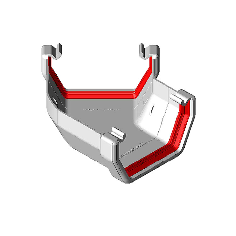 FreeFlow 114mm Square Gutter 135° Angle (FRS604)