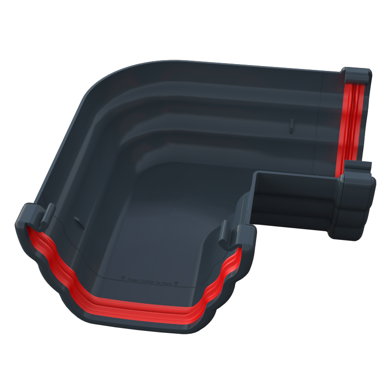 FreeFlow 135mm Ogee Gutter 90° Angle (FRO603AG)