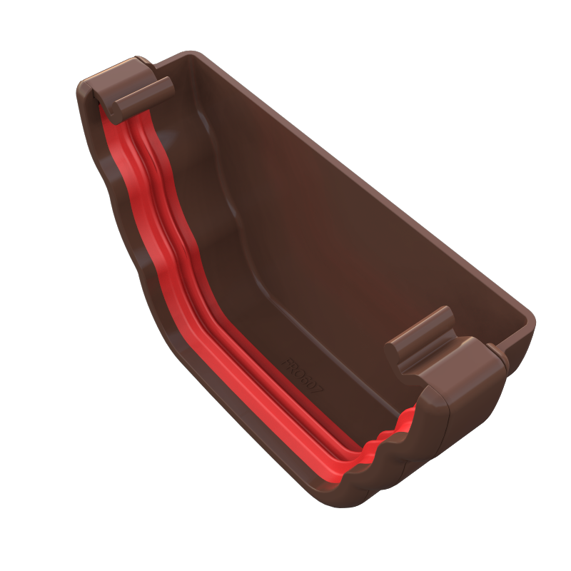 FreeFlow 135mm Ogee Gutter External Stopend (FRO607LB)
