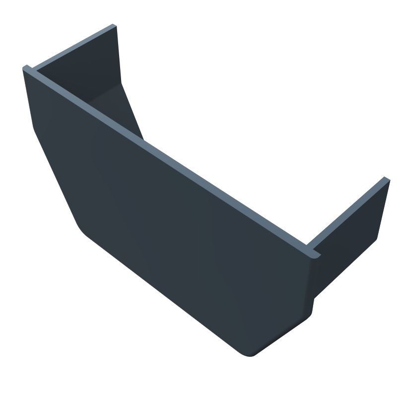 FreeFlow 135mm Ogee Gutter Internal Stopend (FRO608AG)