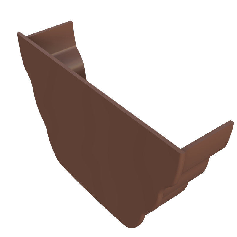 FreeFlow 135mm Ogee Gutter Internal Stopend (FRO608LB)